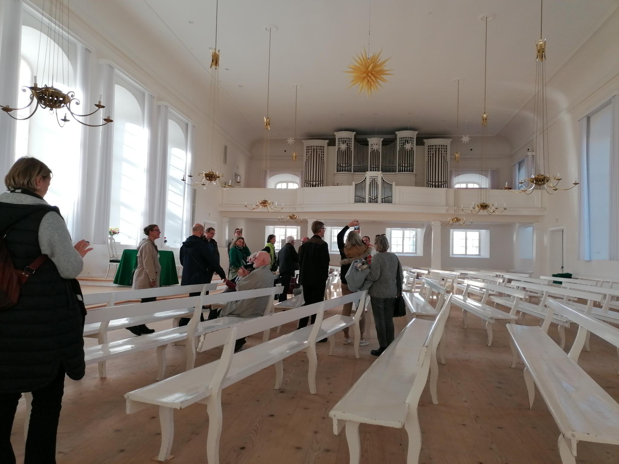 Beeindruckender Kirchensaal